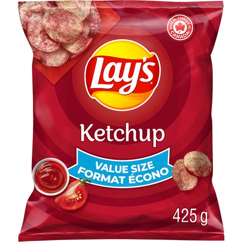 Lay’s Potato Chips Ketchup Flavoured Value Size 425 g