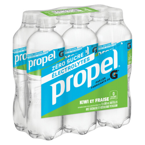 Propel Water Kiwi Strawberry 6 x 500 ml (bottles)