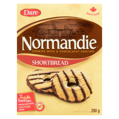 Dare Normandie Peanut-Free Shortbreads Cookies Chocolate 280 g 