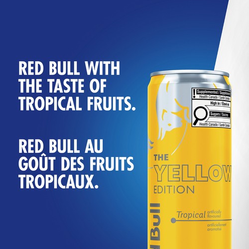 Red Bull Energy Drink The Yellow Edition Tropical 355 ml (can)
