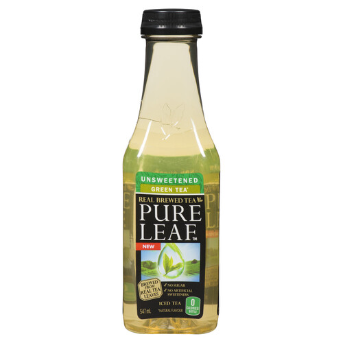 Pure Leaf  Unsweetened Green Tea 547 ml (bottle)