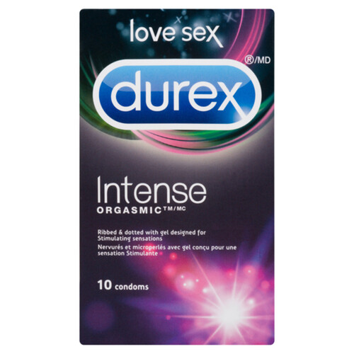 Durex Intense Orgasmic Condoms 10 EA