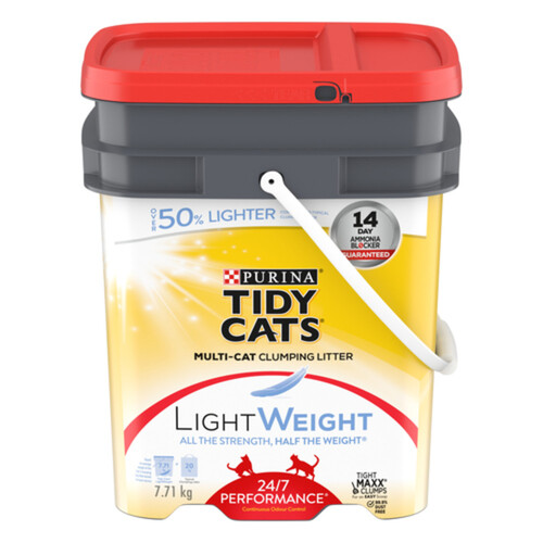 Purina Tidy Cats LightWeight Cat Litter 24/7 Performance Multi-Cat 7.71 kg