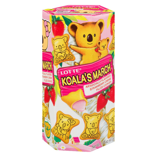 Koala's March Filled Cookies Strawberry 41 g