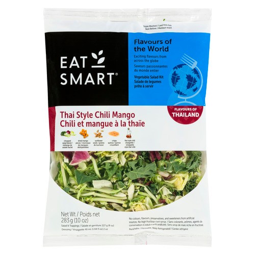 Eat Smart Salad Kit Thai Style Chili Mango 283 g