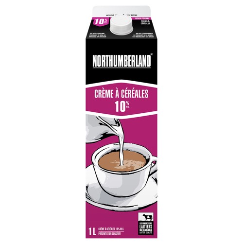 Northumberland 10% Cereal Cream 1 L