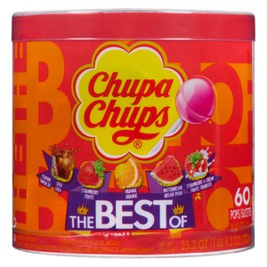 Chupa Chups Lollipops Best Of Chupa 60 Count - Voilà Online