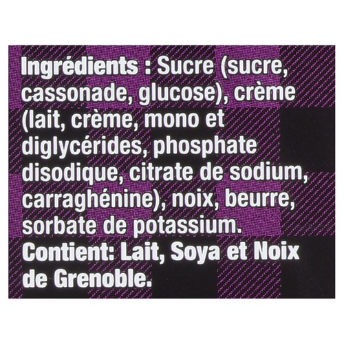 Tradition Ste-Julie Fudge Cream With Nuts 180 g (frozen)