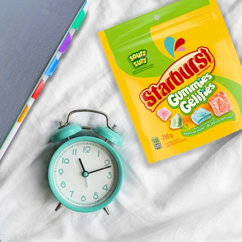 Starburst Gummies Candy Sour 255 g