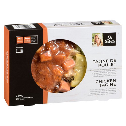 Isabelle Huot Docteure En Nutrition Frozen Tagine Chicken 350 g