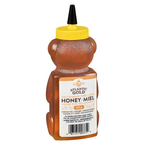 Atlantic Gold Bear Bottle Honey 375 g