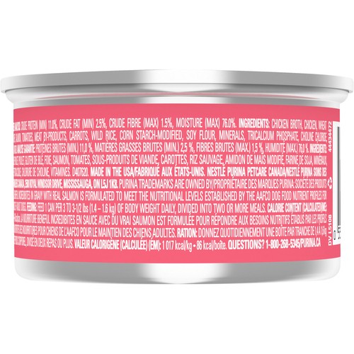 Beneful Incredibites Wet Dog Food Real Salmon In Gravy 85 g