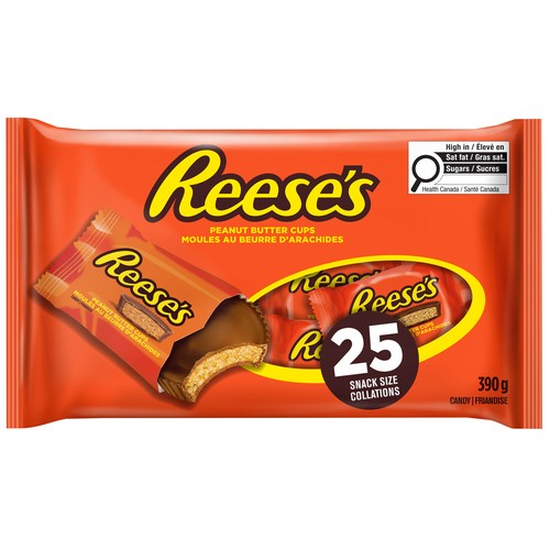 Reese's Chocolate Peanut Butter Cups 25 Pack 390 g