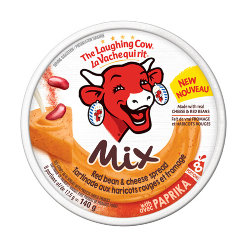 The Laughing Cow Red Bean & Cheese Spread With Paprika 140 g