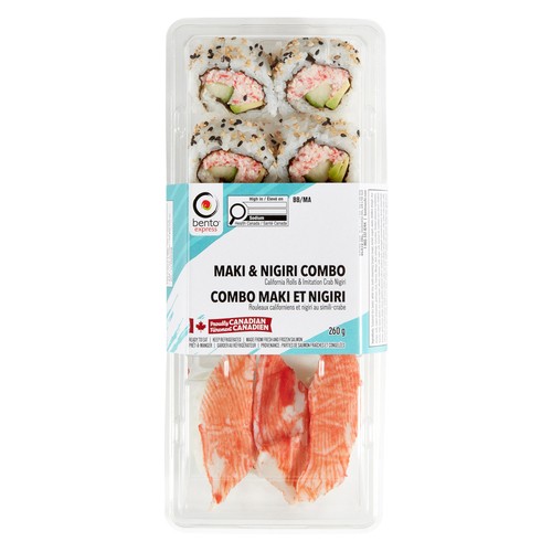 Bento Box Sushi Combo Maki & Nigiri 260 g