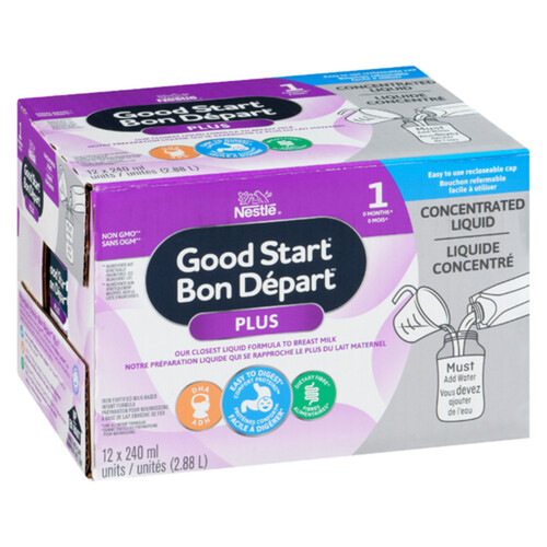 Good Start Baby Formula Plus1 Concentrated Tetra 12 x 240 ml