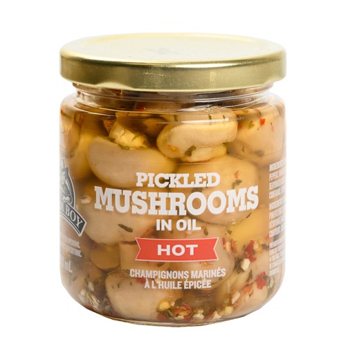 Farm Boy Pickled Mushrooms Hot 250 ml