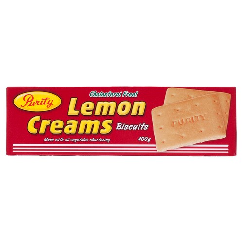 Purity Cookies Cholesterol Free Lemon Cream 400 g