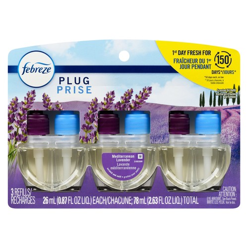 Febreze Plug Air Freshener Scented Oil Refill Mediterranean Lavender 78 ml