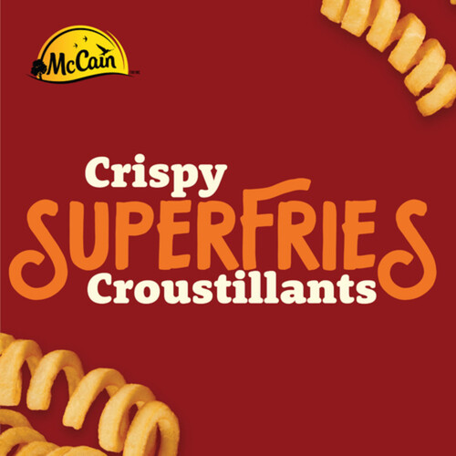 McCain Superfries Spirals Extra Crispy 1.9 kg