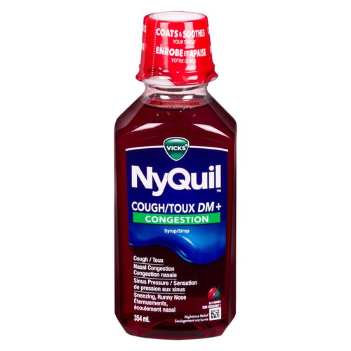 Nyquil Syrup Congestion Cough DM+ 354 ml