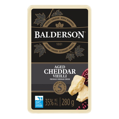 Balderson Cheddar Cheese Aged 5 Years 280 g