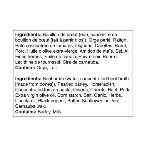 Canton Soup Beef & Barley 615 ml
