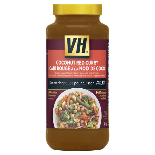 VH Simmering Sauce Coconut Red Curry 341 ml