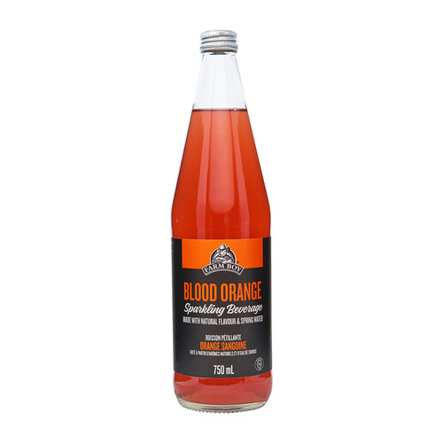 Farm Boy Sparkling Beverage Blood Orange 750 ml (bottle)