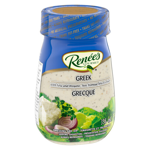 Renée’s Dressing Greek Feta 355 ml