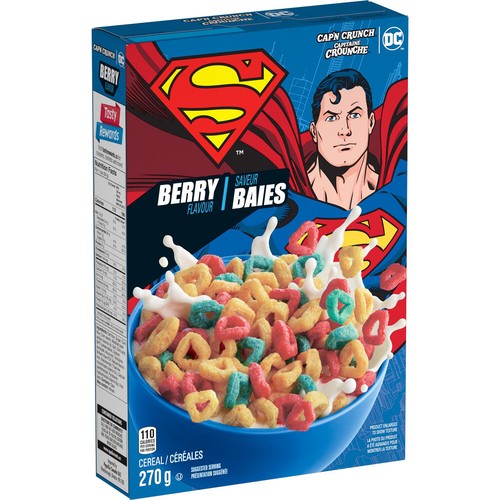 Cap'n Crunch Cereal DC Berry 270 g