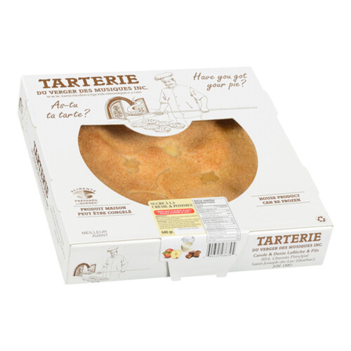 Tarterie Du Verger Des Musiques Pie Apple & Cream 640 g