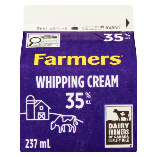 Farmers 35% Whipping Cream 237 ml