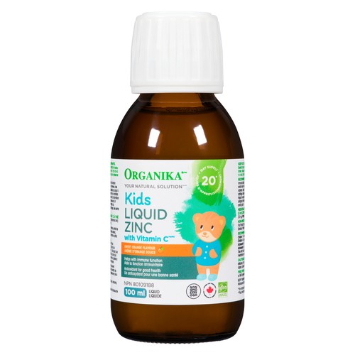 Organika Liquid Zinc Vitamin C Kids 100 ml
