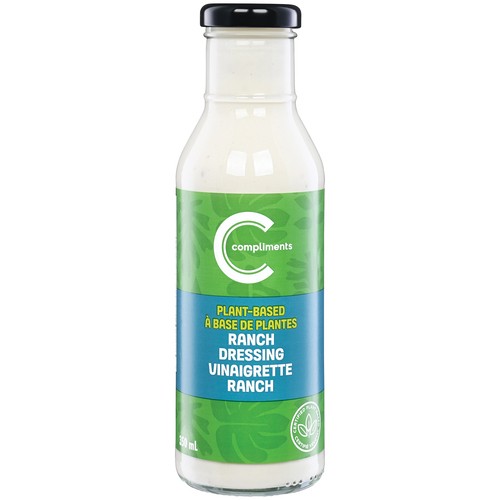 Compliments Plant Based Salad Dressing Ranch 350 ml
