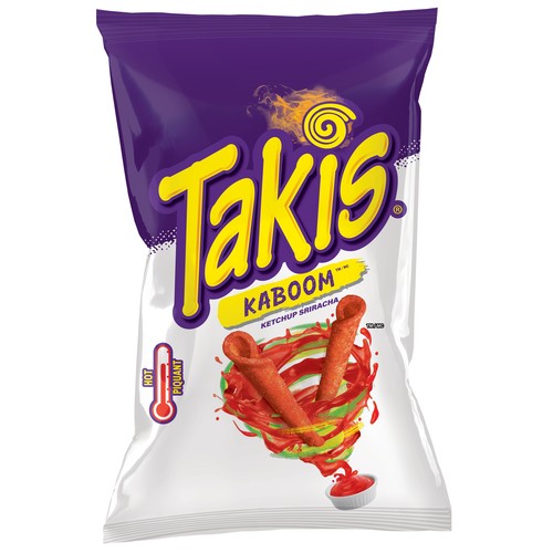 Takis Rolled Tortilla Chips Kaboom Ketchup Sriracha 260 g