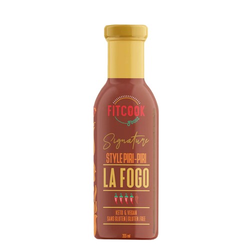 Fit Sauce The Fogo Sauce Piri Piri Style 355 ml