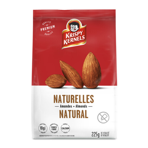 Krispy Kernels Almonds Natural 225 g
