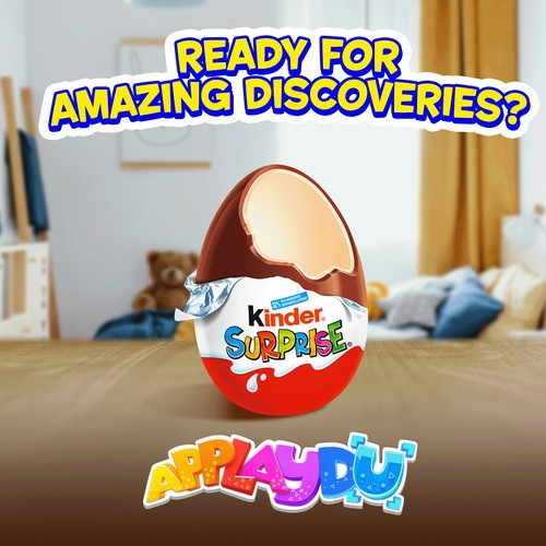 Kinder Surprise Single Egg Milk Chocolate With Milky Lining 20 g