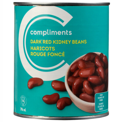 Compliments Dark Red Kidney Beans 796 ml
