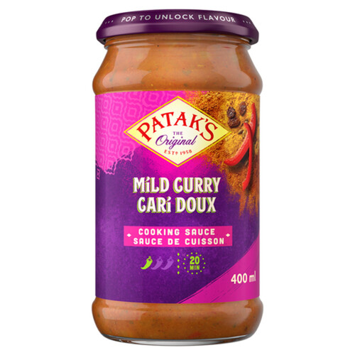 Patak's Cooking Sauce Mild Curry 400 ml