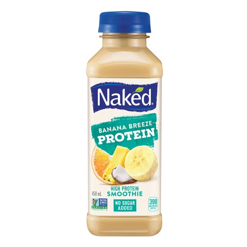 Naked Protein Smoothie Banana Breeze 450 ml