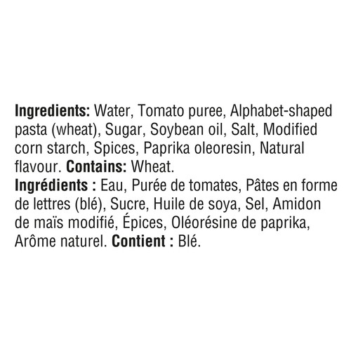 Heinz Canned Alpha-getti Pasta In Tomato Sauce 398 ml