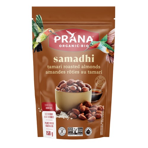 Prana Organic Almonds Tamari 150 g