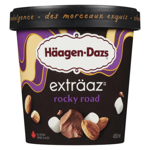 Häagen-Dazs Extraaz Ice Cream Rocky Road 450 ml