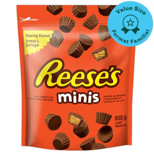 Reese's Minis Peanut Butter Cups 800 g