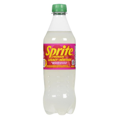 Sprite Lymonade Legacy Soda Lemon-Lime Strawberry 500 ml (bottle)