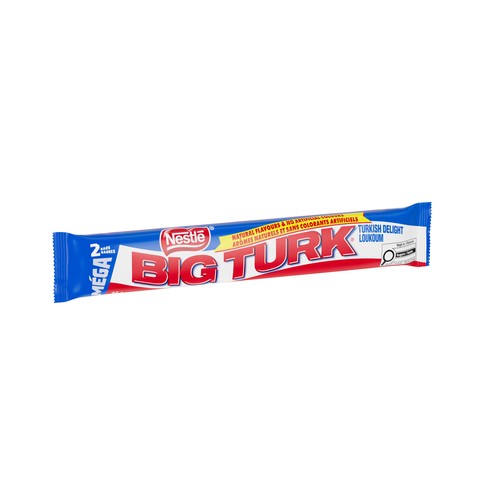 Nestlé Big Turk Chocolate Bar Turkish Delight King Size 86 g