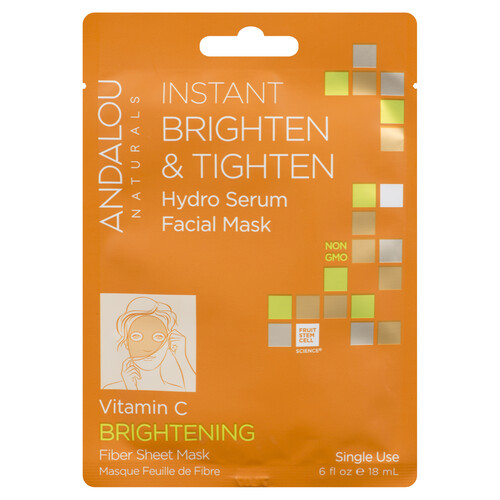 Andalou Naturals Facial Mask Instant Brighten & Tighten Vitamin C 18 ml