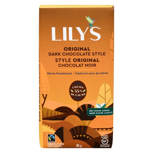 Lily's Sweets Original Bar Dark Chocolate Style 85 g